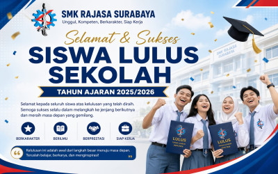 INFO KELULUSAN SMKS RAJASA 2026